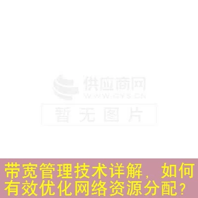 带宽管理技术详解，如何有效优化网络资源分配？